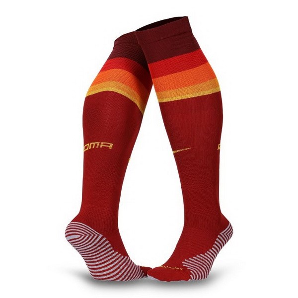 Calcetines As Roma 1ª Kit 2020 2021 Rojo